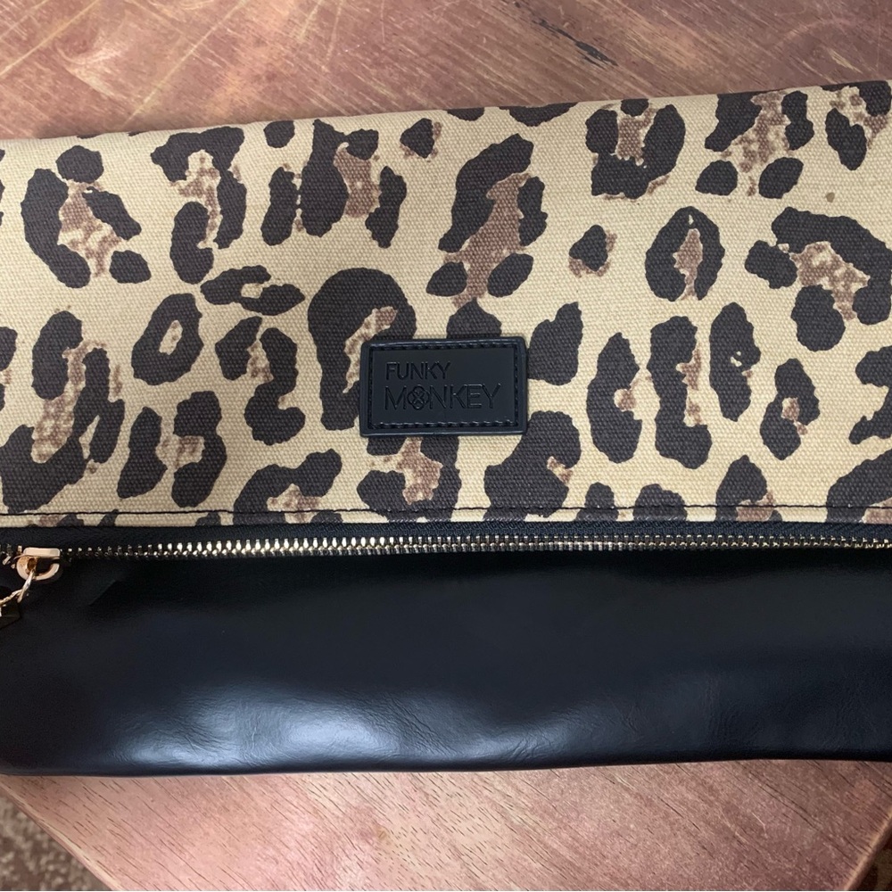 Funky Monkey clutch-any purchase today comes with free gift from me!😊